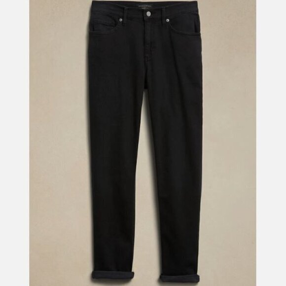 Banana Republic 90's VIBE Girlfriend LOW RISE Black Y2K Jeans Plus Size 34/18 - Picture 6 of 6